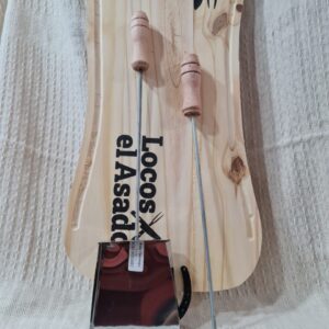 TABLA LECHONERA+PALA Y ATIZADOR INOX