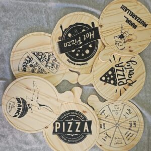 PIZZERA DE PINO CON MANGO ESTAMPADA. ( ESTAMPADOS SURTIDOS)