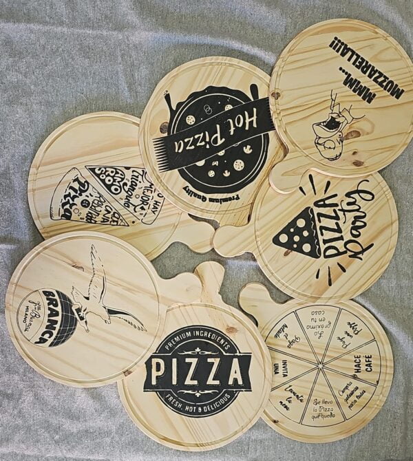 PIZZERA DE PINO CON MANGO ESTAMPADA. ( ESTAMPADOS SURTIDOS)