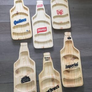 TABLA BOTELLA  ( ESTAMPAS SURTIDAS) 33x14