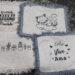 ALFOMBRA TRAPO DE PISO (ESTAMPA VARIADA)