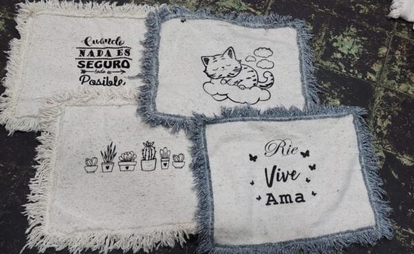 ALFOMBRA TRAPO DE PISO (ESTAMPA VARIADA)
