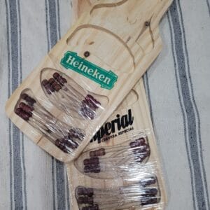 COPETINERA BOTELLA+12PINCHES (ESTAMPADO SURTIDO) 33x14