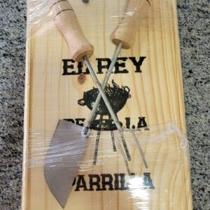 TABLAS 25X45 C/H+ CUCHILLO Y TENEDOR INOX