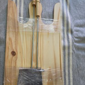 LECHONERA CON MANGO+PALA Y ATIZADOR INOX