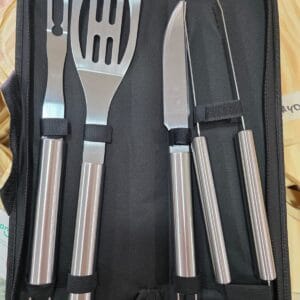 KIT PARRILERO 4 PIEZAS