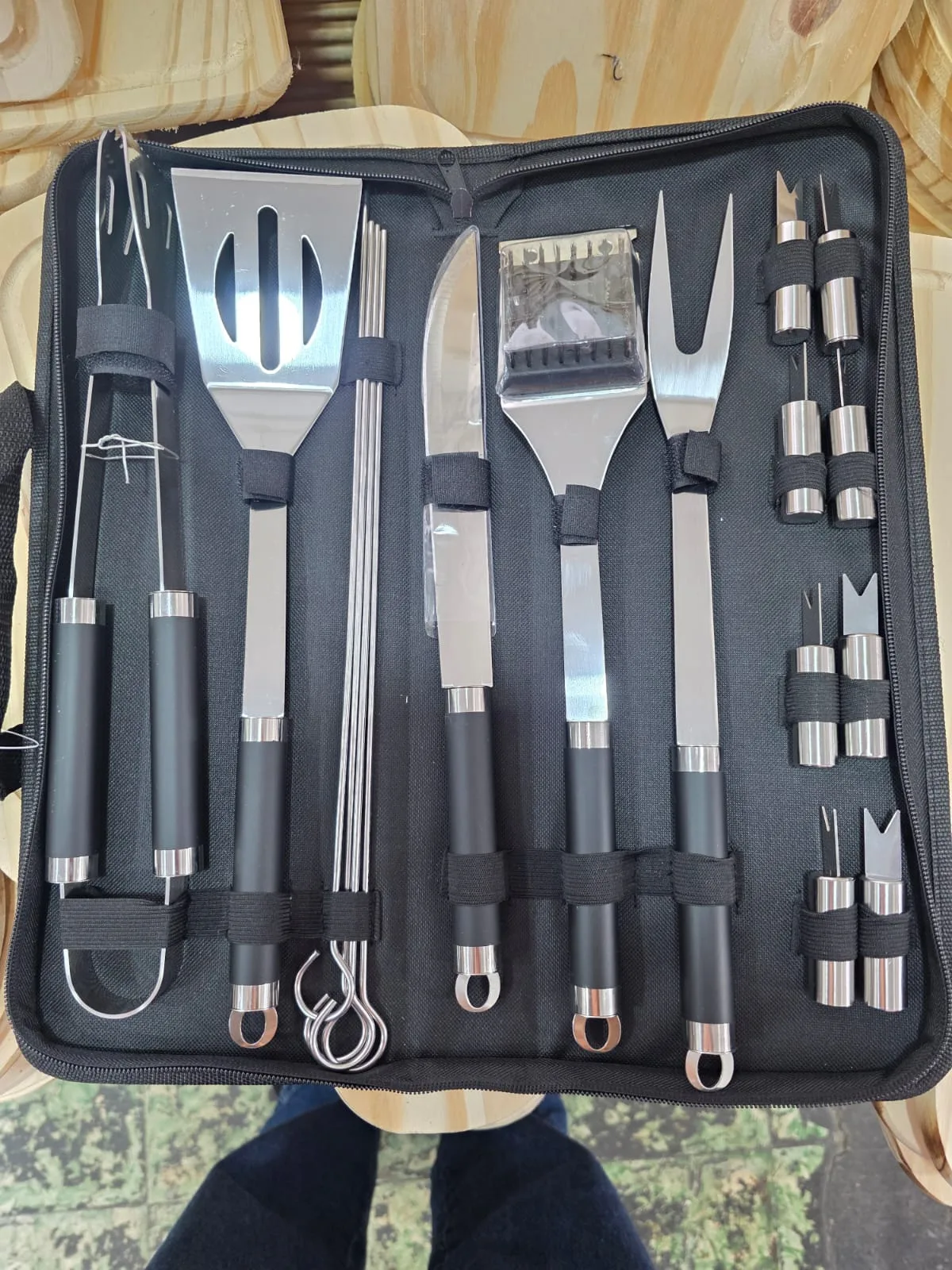 Kit Parrillero 17 Piezas