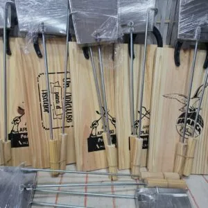 10 PROMOS DE TABLA 20X38CM+ PALA Y ATIZADOR
