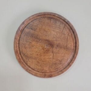 PLATOS DE ALGARROBO 24CM